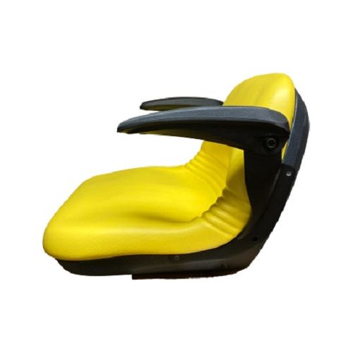 John Deere Yellow Seat Cushion AM117446 - Green Farm Parts