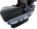 12v Fabric Air Suspension Seat with Command Arm for Massey Ferguson