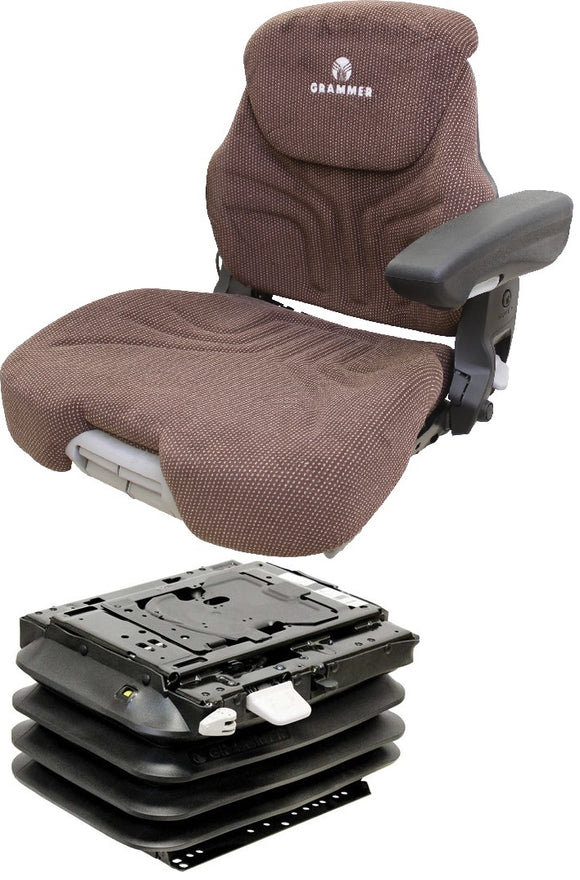 12v Fabric Air Suspension Seat with Command Arm for John Deere