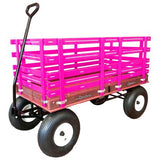 24″ x 48″ (Green) 620 Speedway Express POLY Garden Wagon w/ Brakes 1200 #