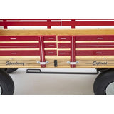 24″ x 48″ (Green) 620 Speedway Express POLY Garden Wagon w/ Brakes 1200 #