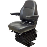 Tractor / Backhoe Seat w/ Mechanical Suspension & Pedestal