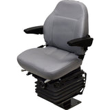 Tractor / Backhoe Seat w/ Mechanical Suspension & Pedestal