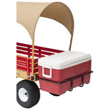 24″ x 58″ (Red) 858 Speedway Express HD Beach Wagon w/ Canopy 1200 #