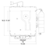 12v Tractor Seat Semi-Active Air Suspension