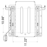 Low Back Tractor Zero Turn Seat w/ Mechanical Suspension