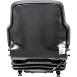 Low Back Tractor Zero Turn Seat w/ Mechanical Suspension