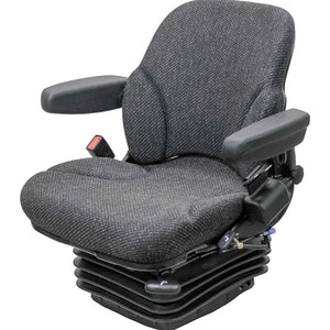 Heavy Duty Tractor Excavator Loader Seat w/ Air Suspension