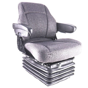 12v Mid Back Tractor Seat w/ Air Suspension