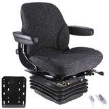 12v Mid Back Tractor Seat w/ Air Suspension for International