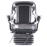 12v Mid Back Tractor Seat w/ Air Suspension