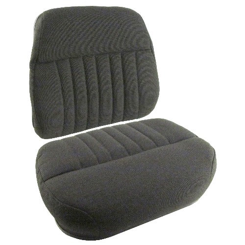 2 Piece Tractor Seat Cushion Set for Case / International / Massey / White