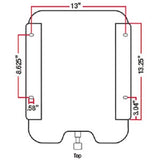 Tractor Seat Mechanical Suspension (Low Profile)