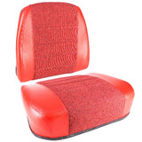 2 Piece Tractor Seat Cushion Set w/o Welded Brackets for White