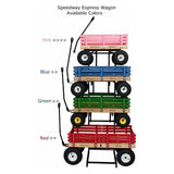 24″ x 58″ (Red) 870 Speedway Express HD Wagon w/ Side Racks 1200 #