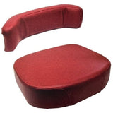 3 Piece Tractor Seat Cushion Set for Oliver / White / Minneapolis-Moline