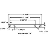 Drawbar for Massey Ferguson (Economy)