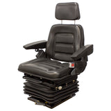 High Back Seat w/ Swivel & Mechanical Suspension