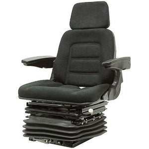 High Back Seat w/ Swivel & Mechanical Suspension