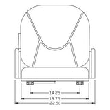 Fork Lift Compact Lawn Mower Garden Tractor Seat