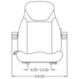 Tractor Fork Lift Loader Zero Turn Lawn Mower Seat