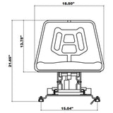 International Harvester Farm Tractor Suspension Seat