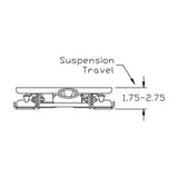 Tractor Seat Ultra Low Mechanical Suspension