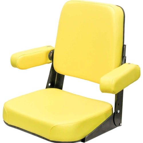 Comfort Classic Vinyl Tractor Seat Assembly for John Deere