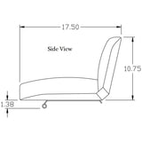 Tractor Seat Assembly For Allis Chalmers (Embossed)