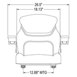 Seat Assembly for Tractor / Loader / Feller