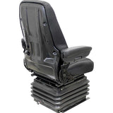 24v Heavy Duty Excavator / Dump Truck Seat w/ Air Suspension