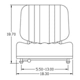 Fork Lift / Truck Compact Lawn Mower Garden Tractor Seat