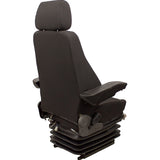 24v Heavy Duty Excavator / Dump Truck / Loader Seat w/ Air Suspension