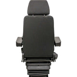 Heavy Duty Excavator / Dump Truck / Loader Seat w/ Mechanical Suspension