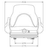 Fork Lift Compact Lawn Mower Garden Tractor Seat w/ Suspension