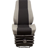 Heavy Duty Excavator / Dump Truck Seat w/ Suspension