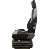 24v Heavy Duty Excavator / Dump Truck Seat w/ Air Suspension