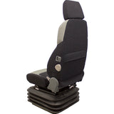 24v Heavy Duty Excavator / Dump Truck Seat w/ Air Suspension