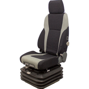 24v Heavy Duty Excavator / Dump Truck Seat w/ Air Suspension