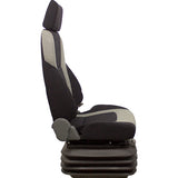 24v Heavy Duty Excavator / Dump Truck Seat w/ Air Suspension