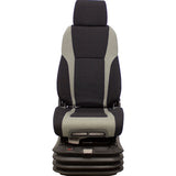 24v Heavy Duty Excavator / Dump Truck Seat w/ Air Suspension