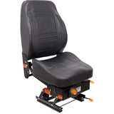 Construction Equipment Suspension Seat w/ Slides