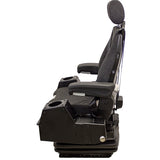 24v Heavy Duty Backhoe / Excavator / Loader Seat w/ Air Suspension