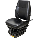 Excavator / Compactor / Loader Seat w/ Mechanical Suspension