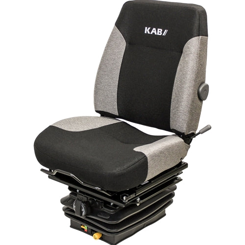 Excavator / Compactor / Loader Seat w/ Mechanical Suspension