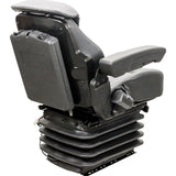 12v Heavy Duty Tractor Excavator Back Hoe Loader Seat w/ Air Suspension