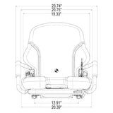 Fork Lift / Telehandler / Tow Motor Seat w/ Suspension