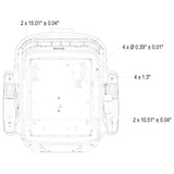 Tractor Seat for Loaders, Excavators w/ Suspension