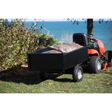 7 Cu Ft Tractor ATV / UTV Steel Dump Cart Trailer 500 #