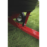 10 Cu Ft Tractor ATV / UTV Poly Dump Cart Trailer 650 #